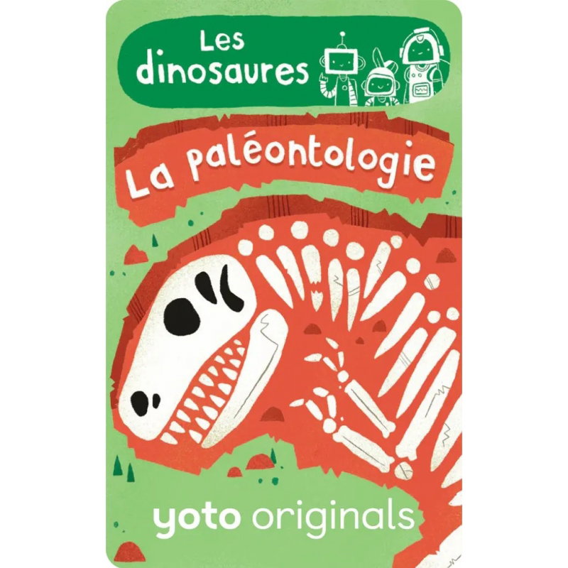 Carte yoto | Explorobots : Les dinosaures