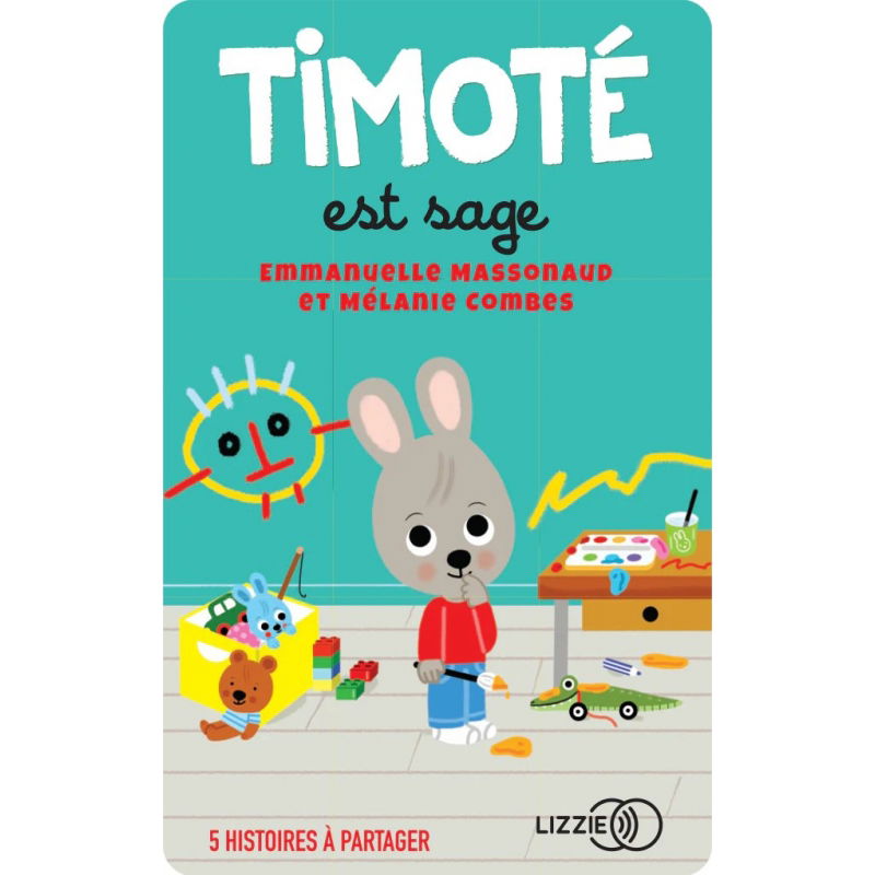 Carte yoto | Timoté est sage et 5 histoires