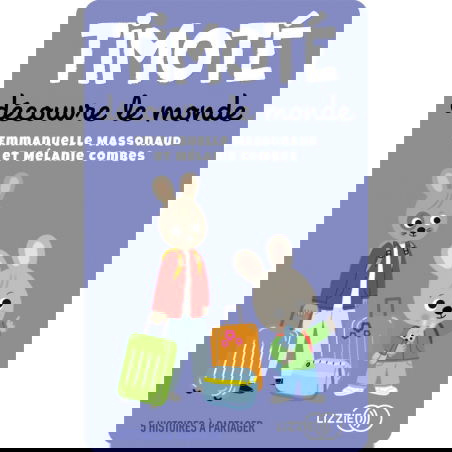 Carte yoto | Timoté découvre le monde et 5 histoires - Yoto