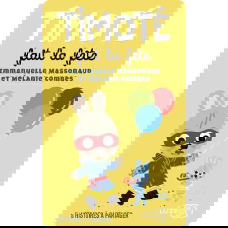 Carte yoto | Timoté fait la fête et 5 histoires - Yoto