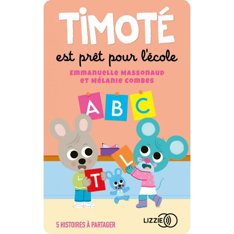 Carte yoto | Timoté est prêt pour l'école et 5 histoires