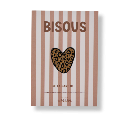 Pins Bisous | Léopard Marron - Atelier wagram