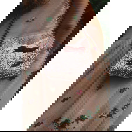 Sac à main enfant à paillettes | Kitty - Konges Slojd