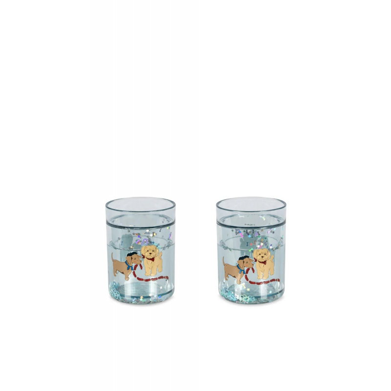 Lot de 2 verres à paillettes | Today's special