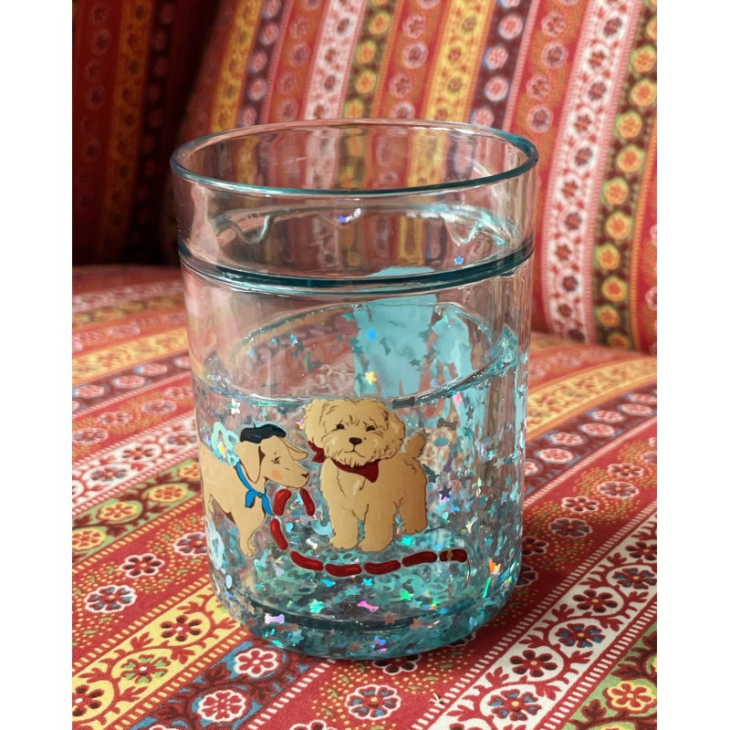 Lot de 2 verres à paillettes | Today's special