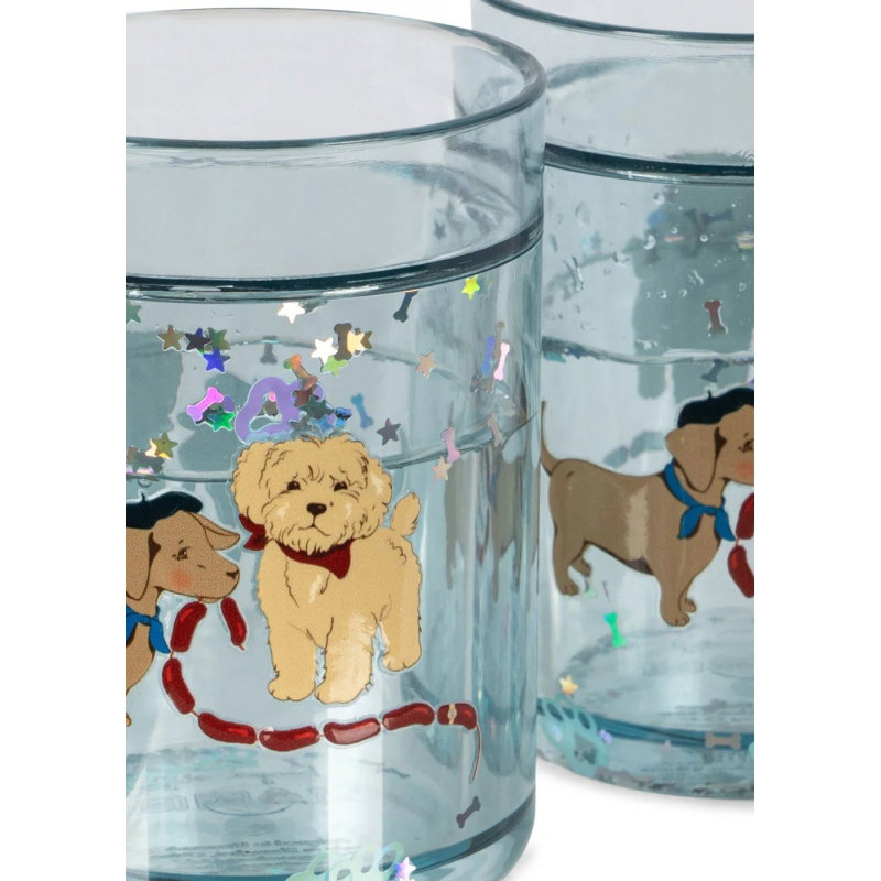 Lot de 2 verres à paillettes | Today's special