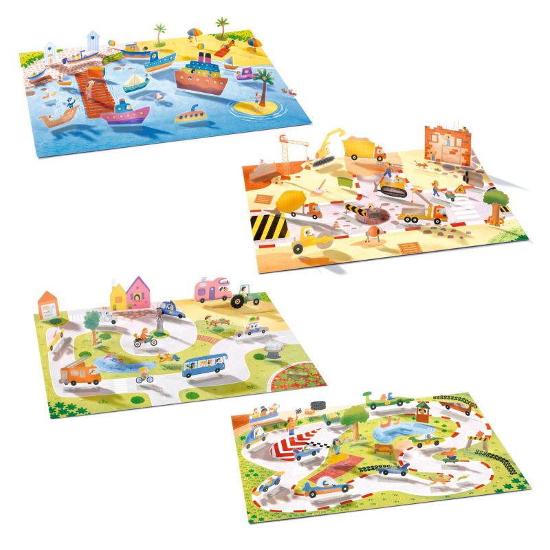 Stickers à relever | Les véhicules