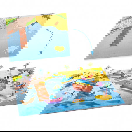 Stickers à relever | Les véhicules - Djeco