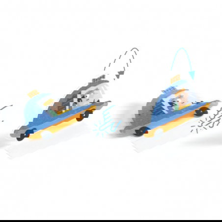 Stickers à relever | Les véhicules - Djeco