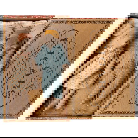 Couple souris boite à cigares - Maileg