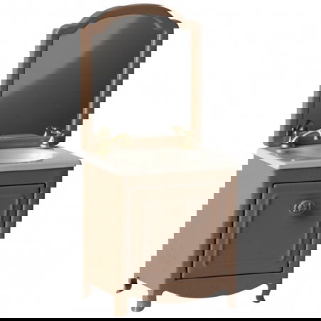 Commode avec lavabo | Rose poudré foncé - Maileg