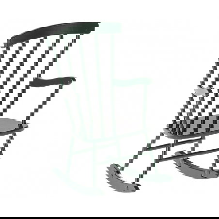 Chaise à bascule pour souris | Vert foncé - Maileg