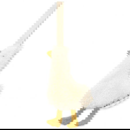 Doudou attache-sucette | Oie - Little Dutch