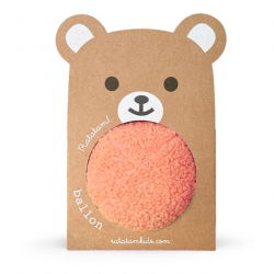 Balle ourson | Rose pêche