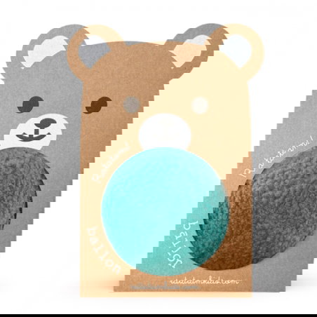 Balle ourson 12 cm | Bleu foncé - Ratatam