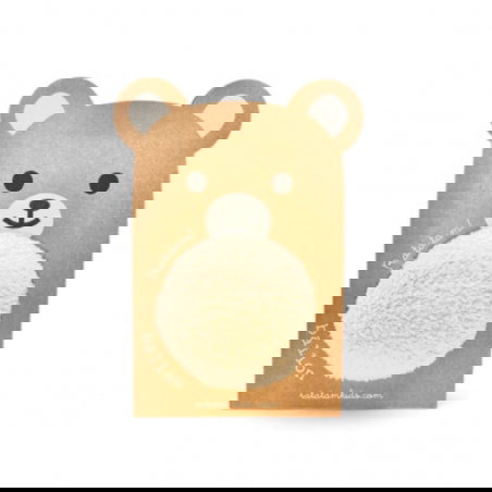 Balle ourson 12 cm | Blanc - Ratatam