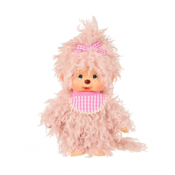 Monchhichi Girl - Fluffy Pink - Monchhichi