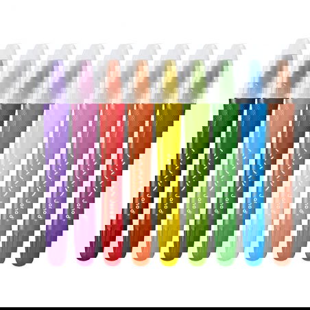 10 crayons gel - Janod
