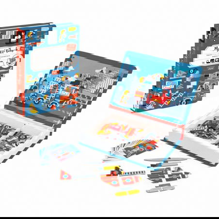 Magnéti'book | Pompiers - Janod