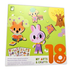 Stickers épais repositionnables | Animaux