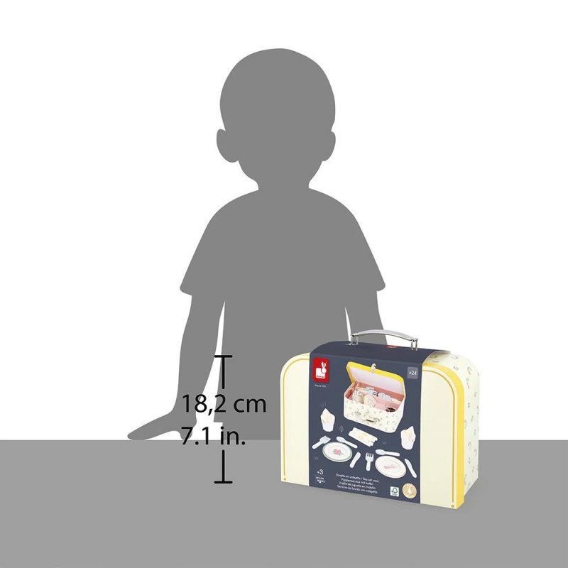 Dinette en valisette | Mamie Soleil