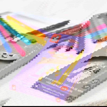 8 feutres paillettes - Janod