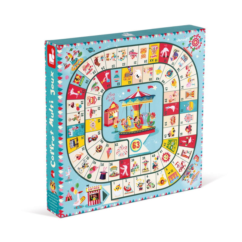 Coffret multi jeux