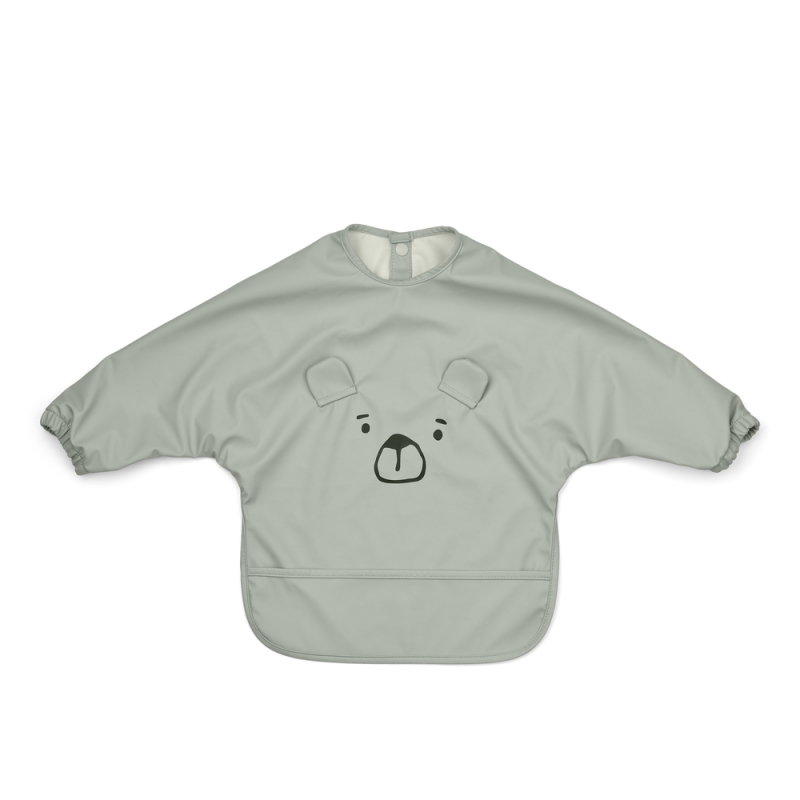 Bavoir intégral | Ours bleu ciel