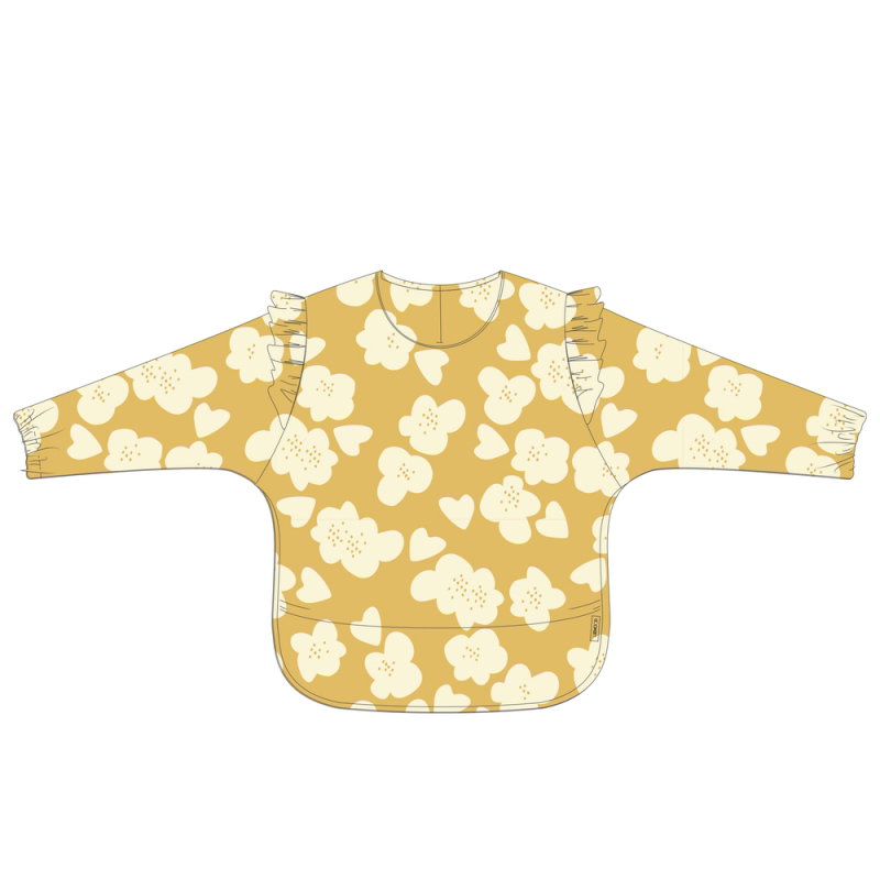 Bavoir intégral | Flower yellow