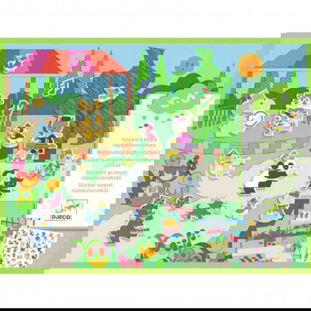 Créer avec des stickers | Fanfare - Djeco