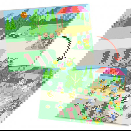 Créer avec des stickers | Fanfare - Djeco