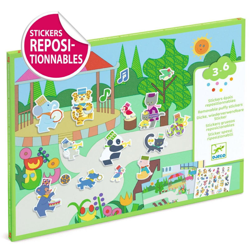 Créer avec des stickers | Fanfare