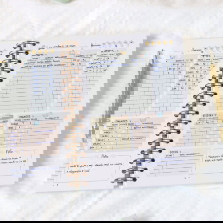 Carnet de suivi de bébé 180 jours - Zü