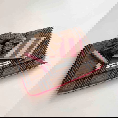 Pochette PC Octave | Tartan - Rose in April