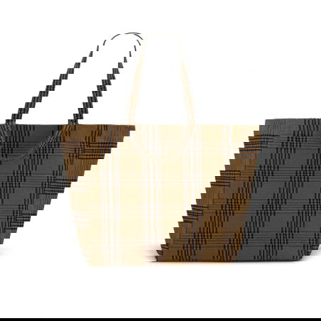 Sac Cabas Elisa | Tartan - Rose in April