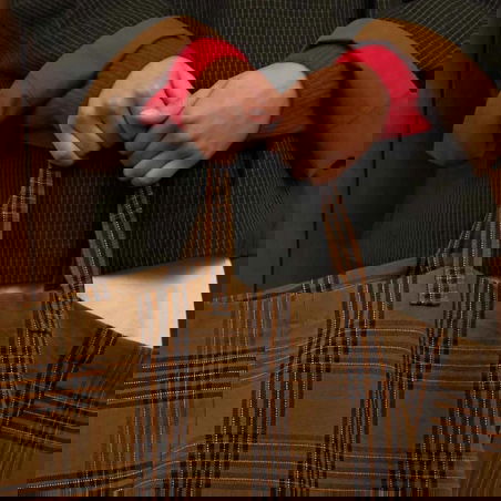 Sac Cabas Elisa | Tartan - Rose in April