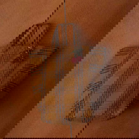 Sac Cabas Elisabeth | Tartan - Rose in April