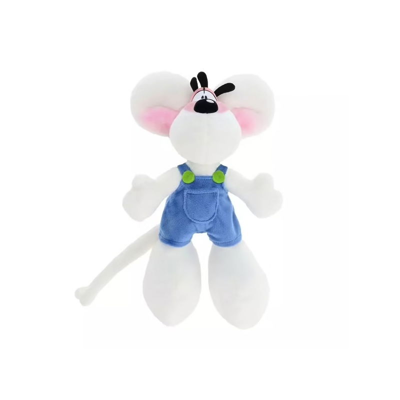 Peluche Diddl 20 cm | Salopette bleue