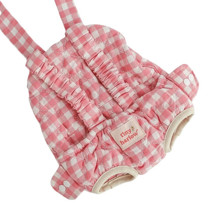 Porte poupée | Vichy rose