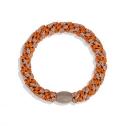Kknekki | Orange rosewood glitter stripe