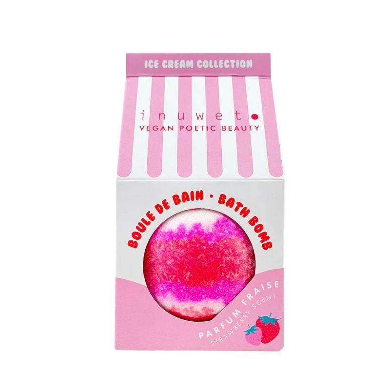 Bombe de bain ice cream | Fraise