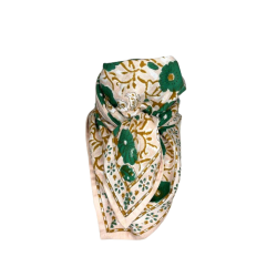 Foulard Grand format | Marisol Rose poudré