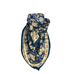 Foulard Grand format | Manon Bleu Azur