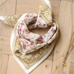 Foulard Grand format | Maya blush