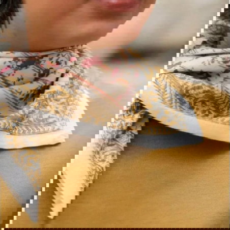 Foulard Grand format | Maya blush - Bëllemme