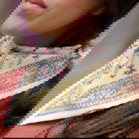 Foulard Grand format | Maya blush - Bëllemme