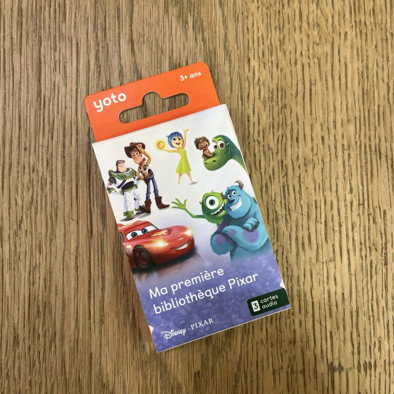 Carte yoto | Ma première bibliothèque Disney Pixar