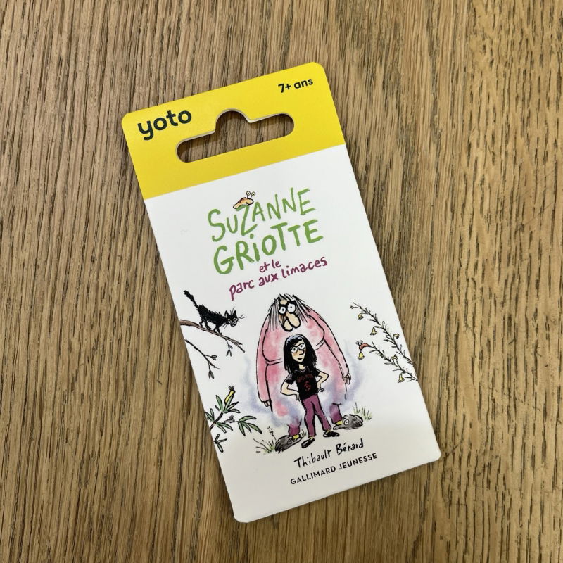 Carte yoto | Suzanne Griotte et le parc aux limaces