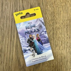 Carte yoto | La Reine des Neiges + 8 aventures