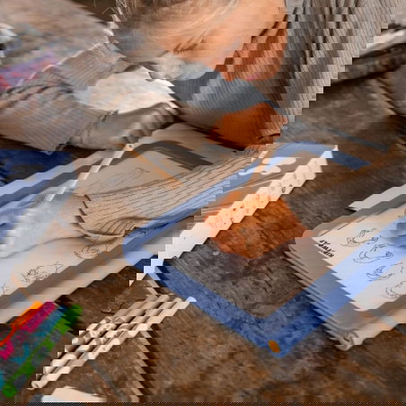 Tablette lumineuse nomade | Bleu Manda